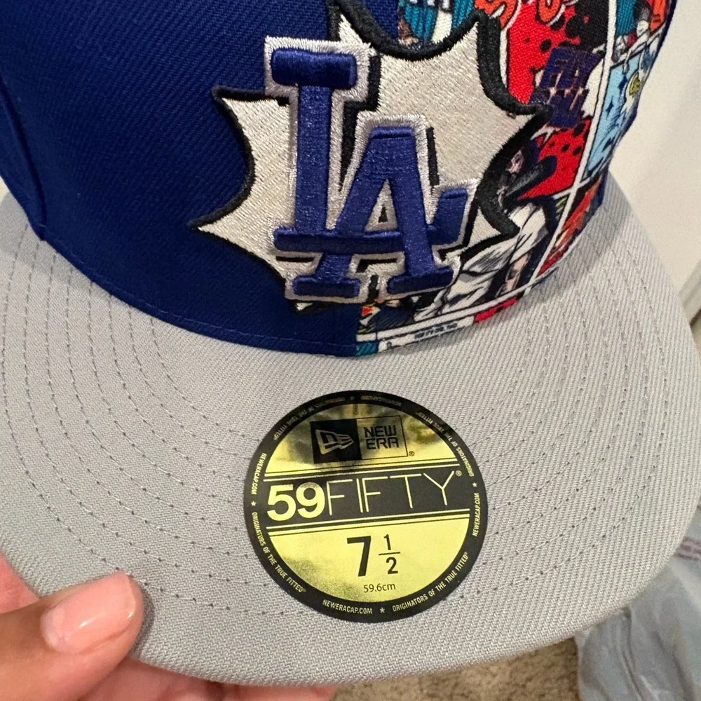 Los Angeles Dodgers Diamond Hero Edition New Era 59FIFTY Fitted Hat NWOT